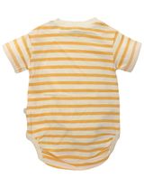 Ebbe Kids Body Anker Streifen Gelb/Weiß 56 (Neugeborene) - 1