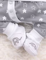 Baby Sweets Schuhe Little Elephant weiß 6-9 Monate (74) - 1