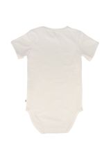 Müsli by Green Cotton Kurzarmbody Unifarben weiß 80 - 1