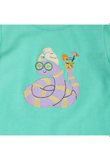 Green Cotton T-Shirt gruen 86 - 2