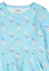 Fred s World by Green Cotton Kleid Alloverprint hellblau 86 - 2