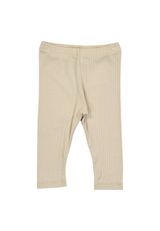 Müsli by Green Cotton Babyleggings Unifarben beige 56 - 0