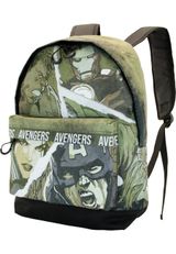 Marvel The Avengers Shout-FAN HS 41x30x18 cm dunkelgrün Onesize Kinder - 0