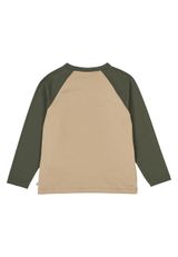 Müsli by Green Cotton Langarmshirt Unifarben beige 98 - 1