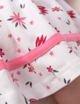 Baby Sweets 3 Teile Set Floral weiß 6-9 Monate (74) - 7