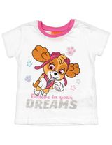 Paw Patrol 2 pièces Pyjama La Pat'Patrouille Étoiles Blanc - 1