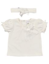 Rock A Bye Baby Boutique 3 pièces Ensemble Volant Crème - 2