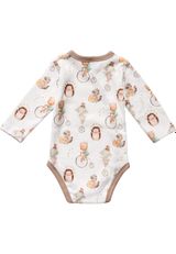 NINI Body Langarmbody mehrfarbig multicolor 62 (3 Monate) - 1