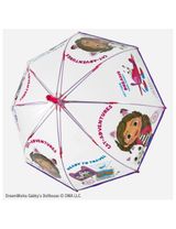 GABBY'S DOLLHOUSE Regenschirm Gabby‘s Dollhouse 67x8 cm transparent - 2