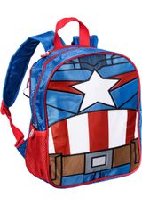 Marvel Captain America GuriHiru-Hooded Rucksack 26x31x11 cm blau blau Onesize Kinder - 2