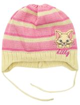 Aliap Mütze Katze rosa 68 (3-6 Monate) - 0