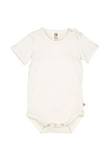 Müsli by Green Cotton Kurzarmbody Unifarben beige 98 - 0