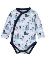 NINI 4 pièces Ensemble Bleu 3-6M (68 cm) - 1