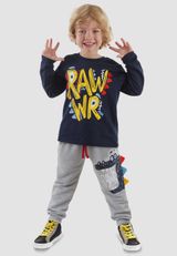 Zweiteiler Jungen dunkelblau 110 - 7