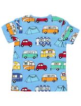 Villervalla T-Shirt Wohnwagen blau 128 (7-8 Jahre) - 1