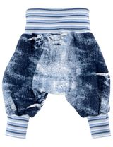 Land-Juwelen Hose Jeans Handmade blau Newborn (56) - 1