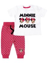 E Plus M 2 Teile Set Minnie Mouse pink 86 (12-18 Monate) - 0