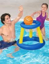 Bestway Poolspiel Schwimmendes Basketball-Set 61x61 cm 3+ Jahre blau - 3