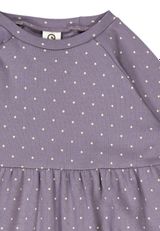 Müsli by Green Cotton Kleid Punkte lila 86 - 2