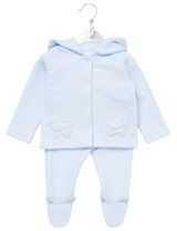 Rock A Bye Baby Boutique 2 pièces Ensemble Étoiles Bleu clair - 1