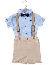 Little gent 4 pièces Ensemble Beige - 1