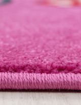 Teppich Eule pink 80x150 - 3