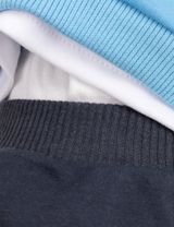 Baby Sweets 2 Teile Set Flicken Triangle blau - 5