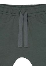 Müsli by Green Cotton Babyhose Unifarben grün 56 - 2