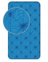 Marvel Spannbettlaken Spiderman 90x200 cm blau - 0