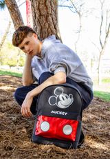 Disney Mickey Mouse Iconic-Silver HS 43x31x18 cm schwarz Onesize Kinder - 4