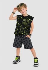 Denokids Print schwarz 98 - 6