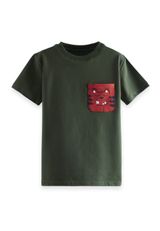 2er Pack T-Shirt dunkelgruen 104 - 4