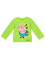 Peppa Pig Langarmshirt Peppa Wutz grün 92 (18-24 Monate) - 0