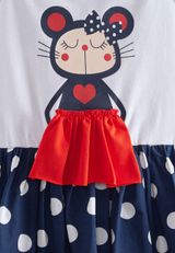 Denokids Gepunktet/ Print weiss 104 - 2