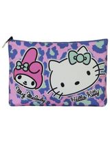 Hello Kitty Trousse de toilette Léopard Bleu - 1