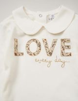 Lily & Jack 3 pièces Ensemble Love Floral Blanc - 5