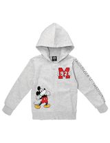 Disney Jacke Mickey Mouse Kapuze grau 122/128 (7-8 Jahre) - 0