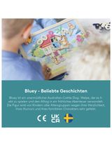 Bluey 74 pièces Tableau magnétique Bluey Bois 300x225x10 mm 3+ ans Multicolore - 7