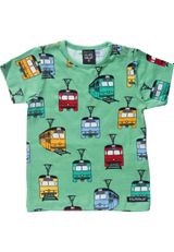 Villervalla T-Shirt Straßenbahnen gruen 104 - 0