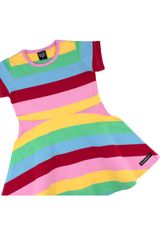 Villervalla Kleid Gestreift multicolor 92 - 2