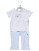 Rock A Bye Baby Boutique 2 pièces Ensemble Baleine Blanc - 1