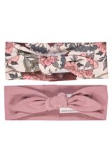 Müsli by Green Cotton Haarband Blumen rosa - 0