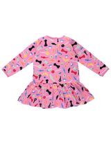 Villervalla Kleid Süßigkeiten rosa 116 (5-6 Jahre) - 1