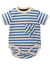 Ebbe Kids Body Anker Streifen Blau/Weiß 56 (Neugeborene) - 0