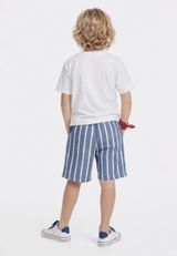 Denokids Set Gestreift blau 140 - 8