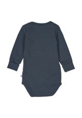 Müsli by Green Cotton Langarmbody Unifarben dunkelgruen 86 - 4