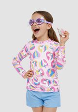 Denokids Alloverprint pink 80 - 3