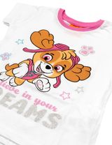Paw Patrol 2 pièces Pyjama La Pat'Patrouille Étoiles Blanc - 5