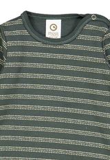 Müsli by Green Cotton Langarmbody Unifarben grün 56 - 2