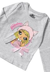 Na! Na! Na! Surprise Langarmshirt Unifarben grau 116 - 2